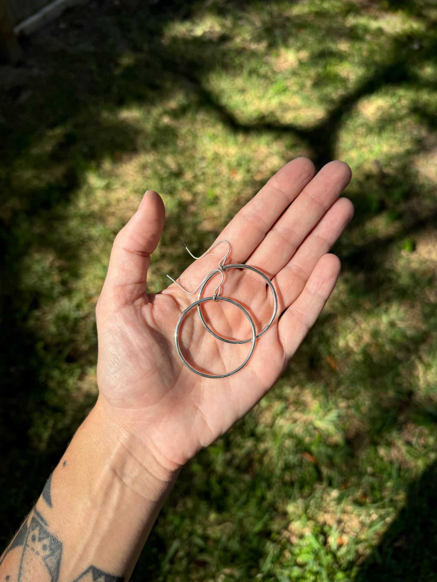 Sterling Silver Hoops