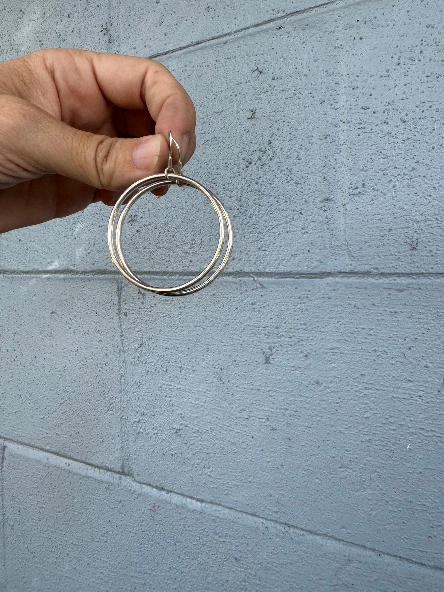 Sterling Silver Hoops