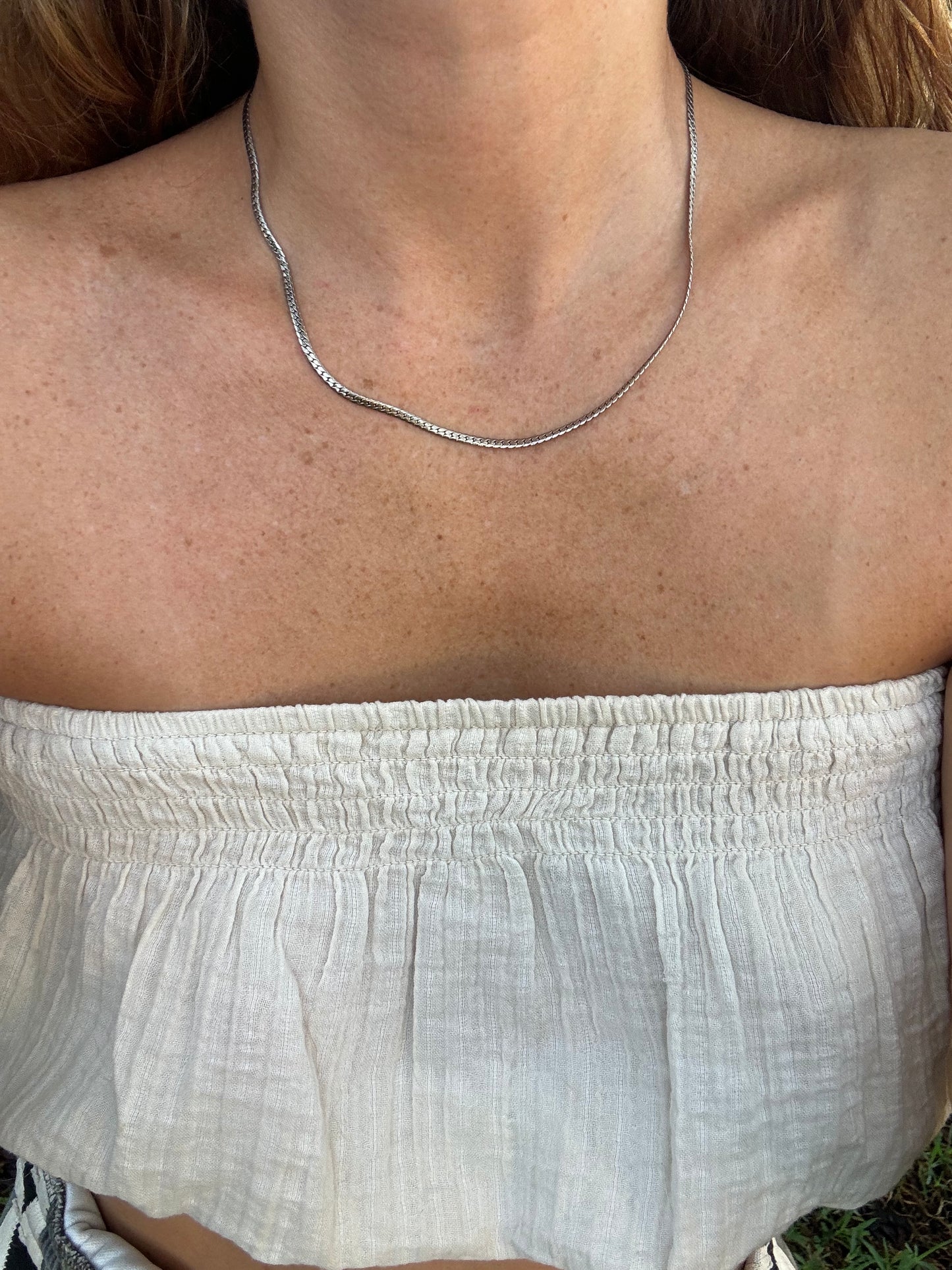 Curb Chain Layering Necklace