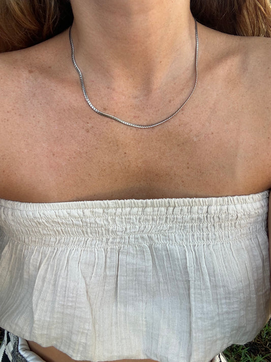 Curb Chain Layering Necklace